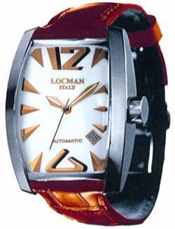 LOCMAN Mod. PANORAMA 0150 Automatic S/S Case Leather Strap
