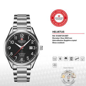 SWISS MILITARY WATCHES Mod. HELVETUS - STP1-11 Movement