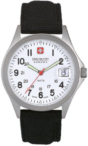 SWISS MILITARY WATCHES Mod. AM-CLASSIC TEXTILE ML-384 SWISS MADE