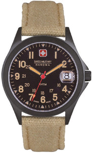 SWISS MILITARY HANOWA WATCHES Mod. AM-CLASSIC TEXTILE ML-388 SWISS MADE