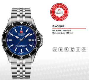 SWISS MILITARY-HANOWA WATCHES Mod. AM-FLAGSHIP GENTS ML-338