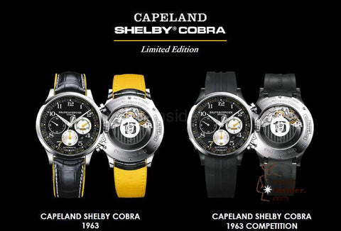 BAUME & MERCIER  Mod.CAPELAND 10282 SHELBY COBRA 1963