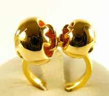 GUCCI JEWELS Mod. ICON BOULLE Anello/Ring ORO GIALLO/GOLD Size 53