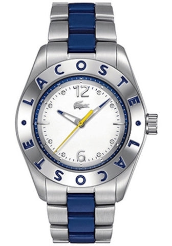 LACOSTE Mod. BIARRITZ QUARTZ S/S CASE 38mm wr 3atm
