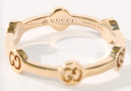 GUCCI JEWELS Mod. GG LOVE Anello/Ring ORO ROSA/ROSE GOLD Size 52