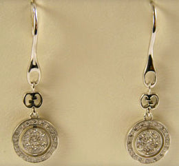 GUCCI JEWELS Mod. ICON TWIRL Orecchini/Earrings ORO BIANCO/WHITE GOLD