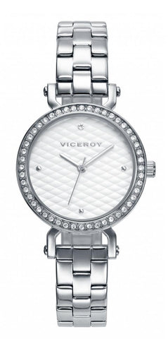 VICEROY WATCHES Mod. WOMEN 40912-07 - STAINLESS STEEL - 30x41mm - 30 METERS