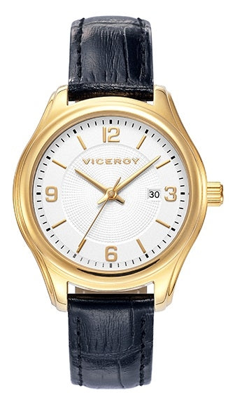 VICEROY WATCHES Mod. WOMEN 40924-95 - STAINLESS STEEL CASE - 31 mm - LEATHER/CUOIO - WATER RESISTANT: 50 METERS