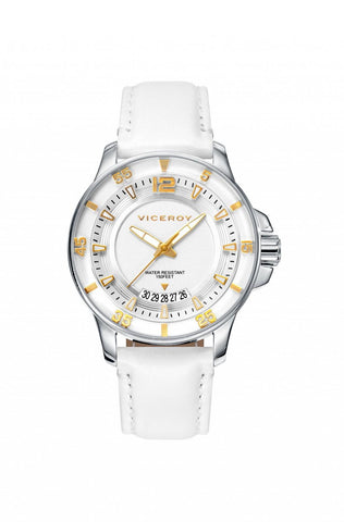 VICEROY WATCHES Mod. ICON 42216-05 - STAINLESS STEEL - POLYURETHANE - DATE - 36mm - 50 METERS