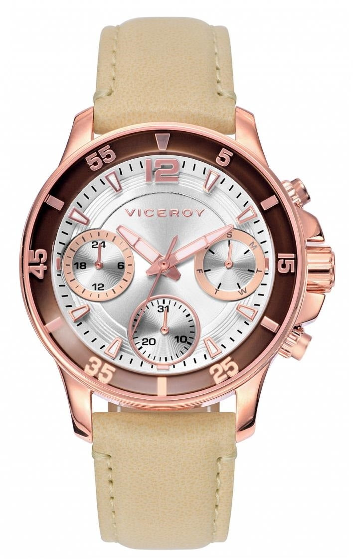 VICEROY WATCHES Mod. ICON 42218-45 - STAINLESS STEEL - POLYURETHANE - 36mm - 50 METERS