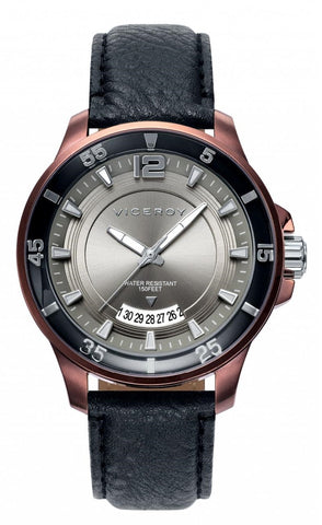 VICEROY WATCHES Mod. ICON 42221-45 - STAINLESS STEEL - POLYURETHANE - DATE - 42mm - 50 METERS