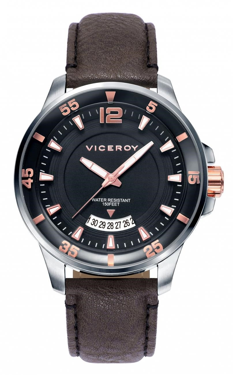VICEROY WATCHES Mod. ICON 42221-55 - STAINLESS STEEL - POLYURETHANE - DATE - 42mm - 50 METERS