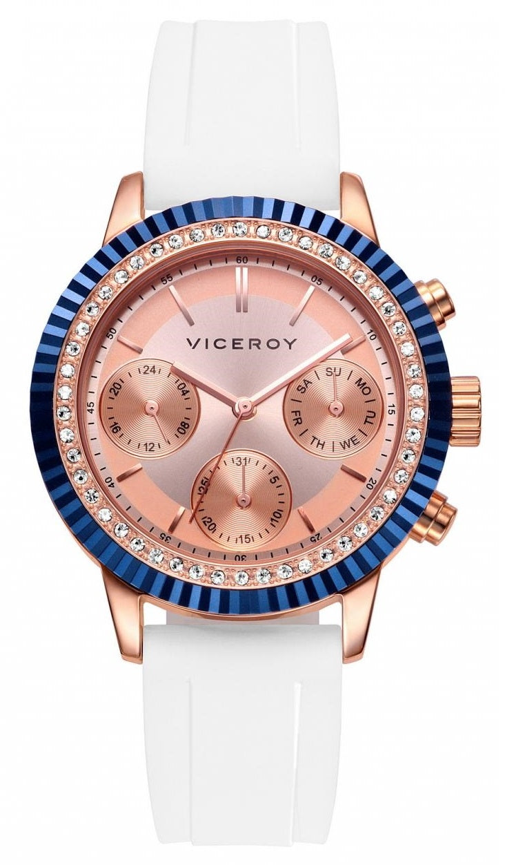 VICEROY WATCHES Mod. GIRL 471036-97 - STAINLESS STEEL - CHRONOGRAPH - DATE - 30 METERS