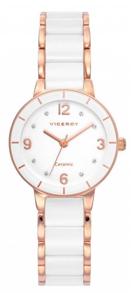 VICEROY WATCHES Mod. CERÁMICA 471044-95 - STAINLESS STEEL - CERAMICS - 28mm - 30 METERS