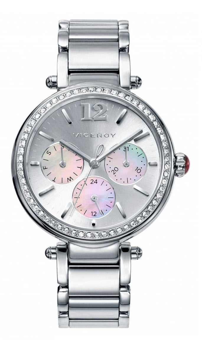 VICEROY WATCHES Mod. PENÉLOPE CRUZ 471056-15 - STAINLESS STEEL - CHRONOGRAPH - 35.5mm - 50 METERS