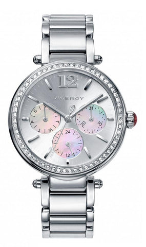 VICEROY WATCHES Mod. PENÉLOPE CRUZ 471056-15 - STAINLESS STEEL - CHRONOGRAPH - 35.5mm - 50 METERS