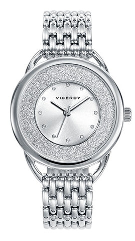 VICEROY WATCHES Mod. WOMEN 471072-10 - 32 mm - STAINLESS STEEL CASE AND BRACELET - WATER RESISTANT: 30 METERS