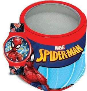 MARVEL KID WATCH Mod. SPIDERMAN  - Tin Box