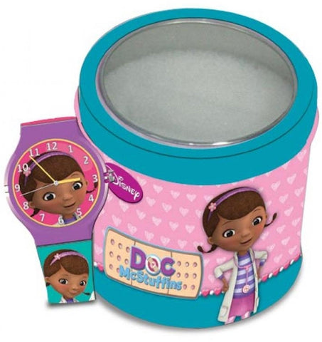WALT DISNEY KID WATCH Mod. DOC MCSTUFFINS (Dott.essa Peluche) - Tin Box