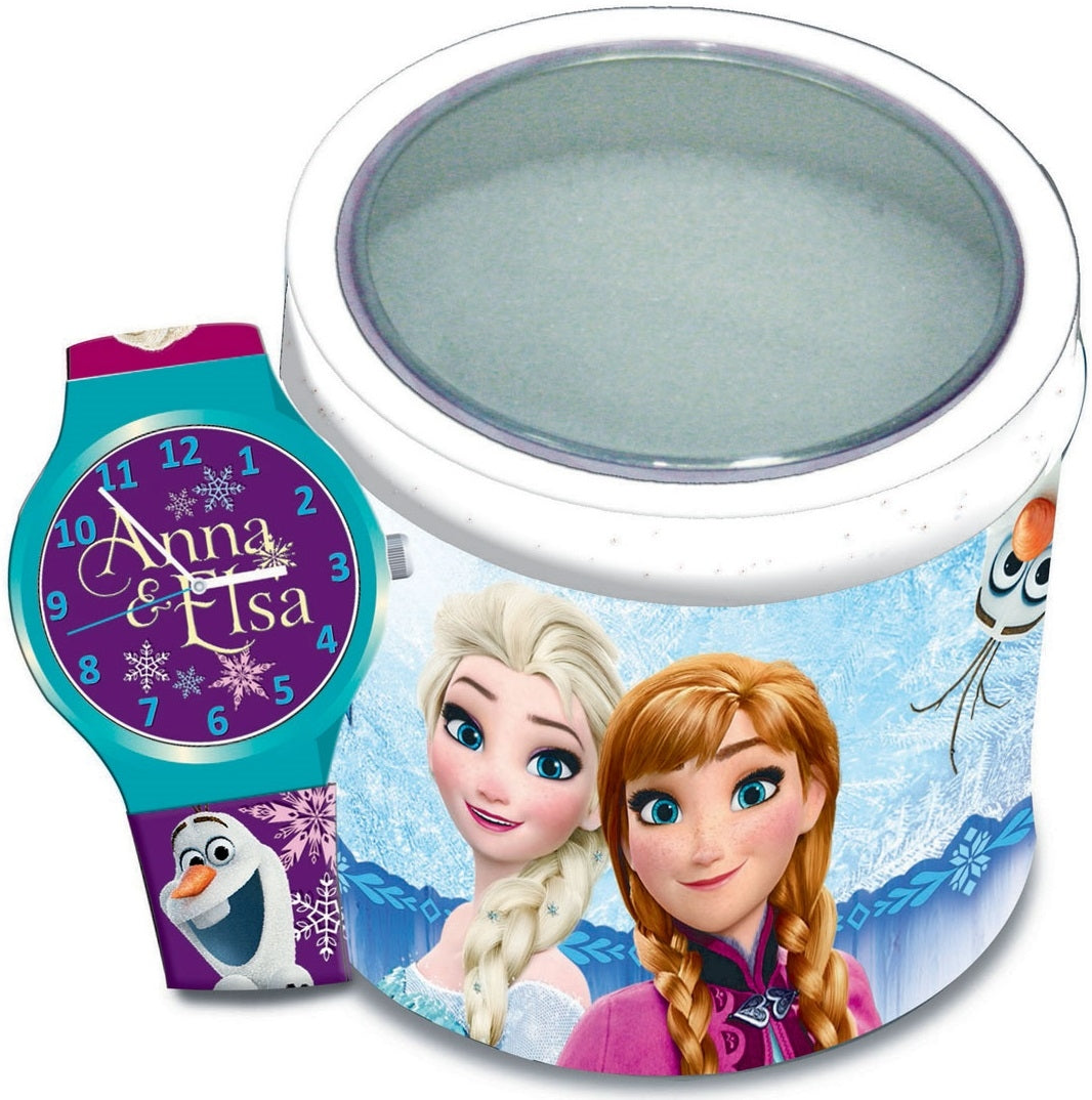 WALT DISNEY KID WATCH Mod. FROZEN  - Tin box