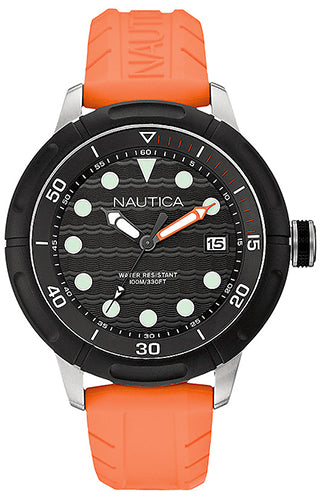 NAUTICA WATCH Mod. A16598G - 3H - DATA - 42mm - WR : 100mt