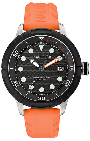 NAUTICA WATCH Mod. A16598G - 3H - DATA - 42mm - WR : 100mt