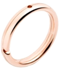 DODO ANELLO /RING Mod. BRISE\' - ORO ROSA/ROSE GOLD 9k - Mis./ Size : 50