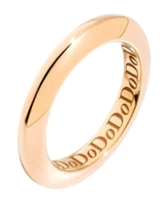 DODO ANELLO /RING Mod. FEDE - ORO ROSA/ROSE GOLD 9k - Mis./ Size : 52