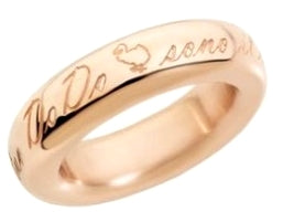 DODO ANELLO /RING Mod. SONO IL TUO DODO - ORO ROSA/ROSE GOLD 9k - Mis./ Size : 56