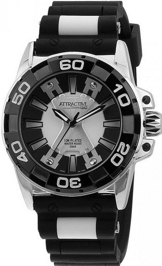 Q&Q ATTRACTIVE & FASHION Mod. STYLISH SPORT COLLECTION ION PLATED