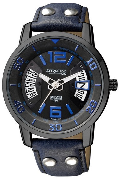 Q&Q ATTRACTIVE & FASHION Mod.  GT COUPE COLLECTION 4 ION PLATED