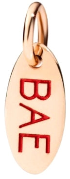 DODO CIONDOLO/PENDANT Mod. TAG BAE - ORO ROSA/ROSE GOLD 9k