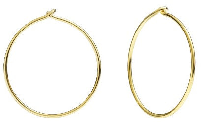 DODO ORECCHINI/EARRINGS Mod. CERCHI GRANDI - ORO GIALLO/YELLOW GOLD  - 18k