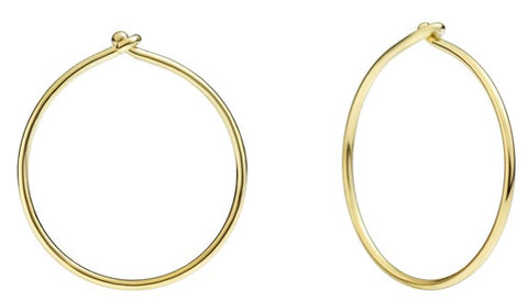 DODO ORECCHINI/EARRINGS Mod. CERCHI PICCOLI - ORO GIALLO/YELLOW GOLD  - 18k