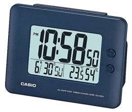 CASIO SVEGLIA/ALARM CLOCK Mod.  DQ-982N-2 Thermometer Hygometer functions