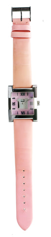 DUNHILL Mod. FACET QUARTZ LEATHER 27X27mm - WR :3ATM