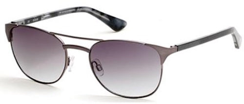 GUESS SUNGLASSES Color: SHINY GUNMETAL Lens: SMOKE MIRROR