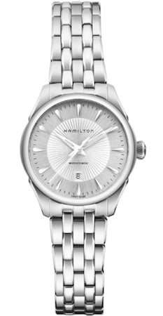 HAMILTON Mod.  JAZZMASTER LADY AUTO 30mm SILVER - BRACELET