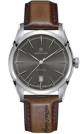 HAMILTON Mod.  SPIRIT OF LIBERTY ANTHRACITE - BROWN LEATHER