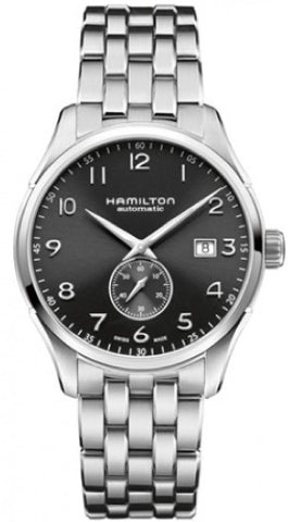 HAMILTON Mod.  JAZZMASTER MAESTRO SMALL SECOND SS BLACK DIAL SS BRACELET