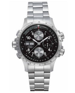 HAMILTON Mod.  X-WIND - BLACK -  METAL