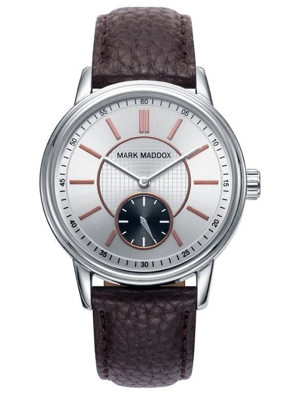 MARK MADDOX WATCHES mod. HOMBRE HC0011-47 . LEATHER/CUOIO - 40x48 mm - WR 3 ATM
