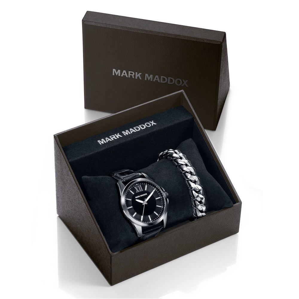 MARK MADDOX SET WATCHES + Bracciale/Bracelet - SAN VALENTIN collection. 43mm. 