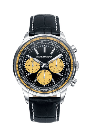 MARK MADDOX Watch – Mod. Casual. 44 mm. quartz. chronograph. date. WR 30 meters