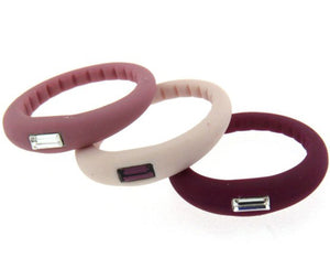 HIP HOP BIJOUX Mod. POWER PURPLE W. Swarovski Size S