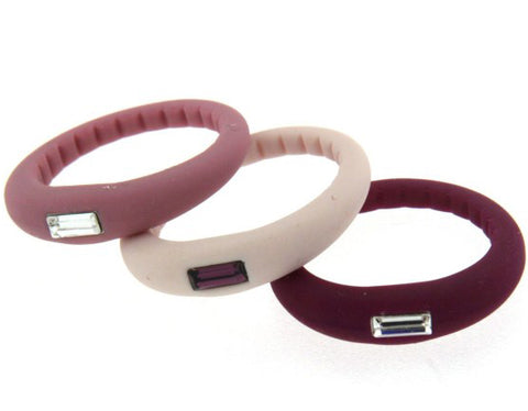 HIP HOP BIJOUX Mod. POWER PURPLE W. Swarovski Size S
