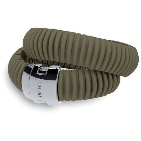 HIP HOP BIJOUX Mod. ICON MILITARY GREEN Bracciale doppio/ Double bracelet