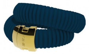 HIP HOP BIJOUX Mod. ICON BLUE Bracciale doppio / Double Bracelet