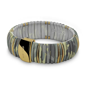 HIP HOP BIJOUX Mod. KINT CAMO VERDE bold 24mm / Bold 24mm