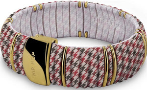 HIP HOP BIJOUX Mod. KINT PIED POULE ROSSO bold 24mm / Bold 24mm